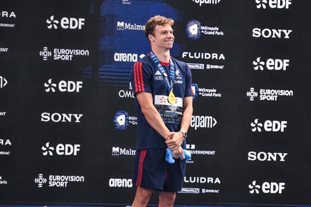 NATATION : Championnat d europe de natation 2026 - PARIS - 16 08 2026 Leon Marchand (FRA) Saint DenisFrance  Copyright: xBaptistexAutissierx