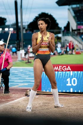 Malaika Mihambo (LG Kurpfalz, Weitsprung Frauen), GBR, Leichtathletik, Athletics, European Athletics Championships 2026, Leichtathletik Europameisterschaft 2026, Birmingham 2026, 09.08.2026, GBR, Leichtathletik, Athletics, European Athletics Championships 2026, Leichtathletik Europameisterschaft 2026, Birmingham 2026, 09.08.2026 Birmingham *** Malaika Mihambo, LG Kurpfalz, Women s Long Jump, GBR, Track and Field, Athletics, 2026 European Athletics Championships, 2026 European Track and Field Championships, Birmingham 2026, August 9, 2026, GBR, Track and Field, Athletics, 2026 European Athletics Championships, 2026 European Track and Field Championships, Birmingham 2026, August 9, 2026, Birmingham Copyright: xStefanxMayerx EP_SMR