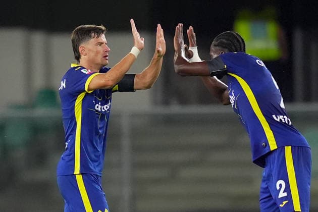 Verona s Mattia Compagnon celebrates after scoring 1-1 during Frecciarossa Italian Cup 2026 2027 soccer match between Hellas Verona and Entella at the Bentegodi Stadium in Verona, north Italy - Sunday August 16, 2026. - Soccer .  Copyright: xSpada LaPressex