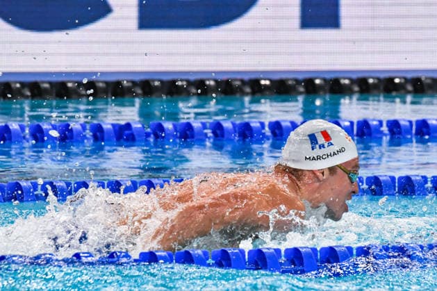 NATATION : Championnat d europe de natation 2026 - PARIS - 16 08 2026 Leon Marchand (FRA) Saint DenisFrance  Copyright: xBaptistexAutissierx