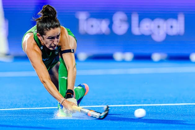 Sport Bilder des Tages 2026 Women s FIH Hockey World Cup, Belfius Hockey Arena, Wavre, Belgium 16 8 2026 Spain vs Ireland Ireland™s Hannah McLoughlin scores her sides first goal of the match Hannah McLoughlin scores her sides first goal of the match 16 8 2026  Copyright: xx RJ2_1010 20260816