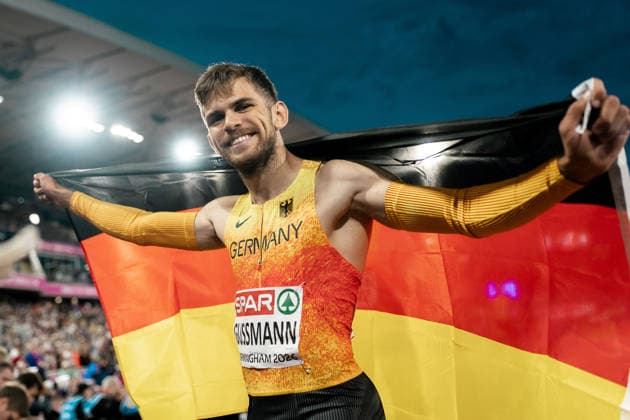 Heiko Gussmann (Sprintteam Wetzlar, 4x100m Mixed Staffel), GBR, Leichtathletik, Athletics, European Athletics Championships 2026, Leichtathletik Europameisterschaft 2026, Birmingham 2026, 09.08.2026, GBR, Leichtathletik, Athletics, European Athletics Championships 2026, Leichtathletik Europameisterschaft 2026, Birmingham 2026, 09.08.2026 Birmingham *** Heiko Gussmann Sprintteam Wetzlar, 4x100m mixed relay, GBR, Track and Field, Athletics, 2026 European Athletics Championships, 2026 European Track and Field Championships, Birmingham 2026, August 9, 2026, GBR, Track and Field, Athletics, 2026 European Athletics Championships, 2026 European Track and Field Championships, Birmingham 2026, August 9, 2026, Birmingham Copyright: xStefanxMayerx EP_SMR