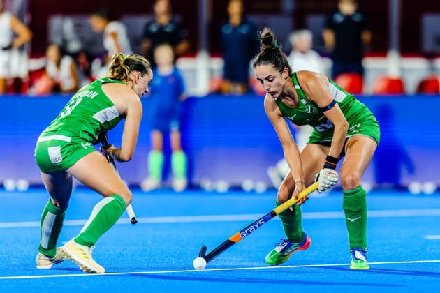 2026 Women s FIH Hockey World Cup, Belfius Hockey Arena, Wavre, Belgium 16 8 2026 Spain vs Ireland Ireland™s Hannah McLoughlin scores her sides first goal of the match Hannah McLoughlin scores her sides first goal of the match 16 8 2026  Copyright: xx RJ2_1007 20260816