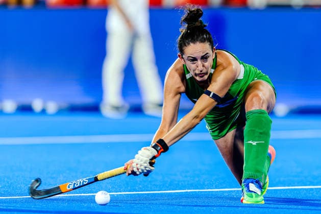 2026 Women s FIH Hockey World Cup, Belfius Hockey Arena, Wavre, Belgium 16 8 2026 Spain vs Ireland Ireland™s Hannah McLoughlin scores her sides first goal of the match Hannah McLoughlin scores her sides first goal of the match 16 8 2026  Copyright: xx RJ2_1009 20260816