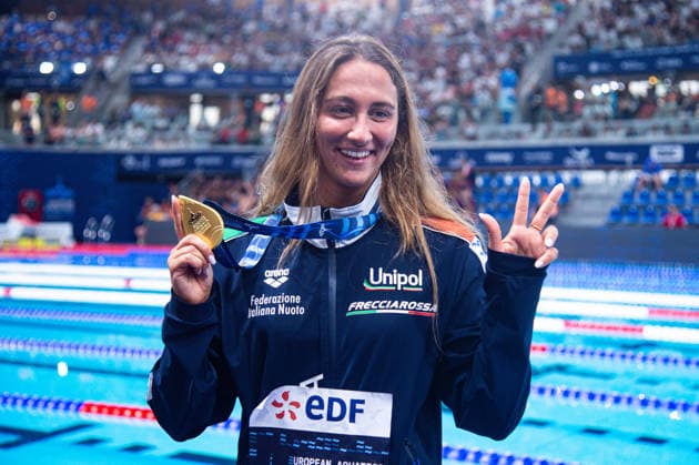 NATATION : Championnat d europe de natation 2026 - PARIS - 16 08 2026 Simona Quadarella (ITA) Saint DenisFrance  Copyright: xBaptistexAutissierx