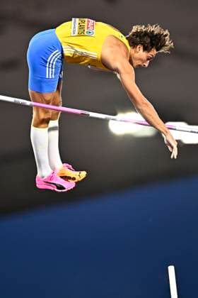 European Athletics Championships Birmingham 2026 - day 7 BIRMINGHAM, ENGLAND - AUGUST 16 : Duplantis Armand (SWE) in action during the pole vault on day 7 of the Birmingham 2026 European Athletics Championships on August 16, 2026 in Birmingham, England, 16 08 2026 Birmingham ENGLAND  Copyright: xTomasxSiskx