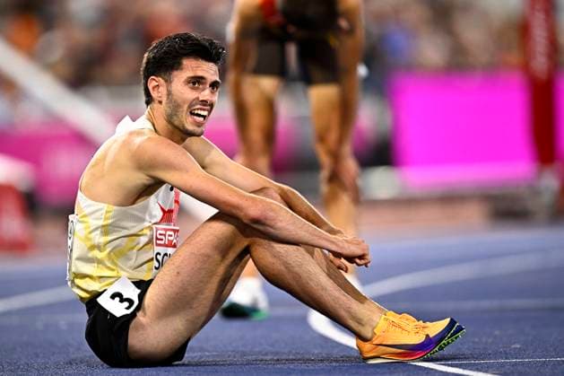 European Athletics Championships Birmingham 2026 - day 7 BIRMINGHAM, ENGLAND - AUGUST 16 : Schyns Remi (BEL) in action during the 3000m steeplechase final on day 7 of the Birmingham 2026 European Athletics Championships on August 16, 2026 in Birmingham, England, 16 08 2026 Birmingham ENGLAND  Copyright: xTomasxSiskx