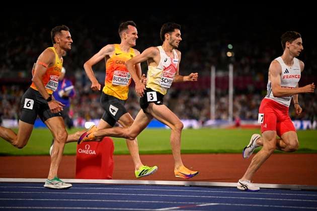 European Athletics Championships Birmingham 2026 - day 7 BIRMINGHAM, ENGLAND - AUGUST 16 : Schyns Remi (BEL) in action during the 3000m steeplechase final on day 7 of the Birmingham 2026 European Athletics Championships on August 16, 2026 in Birmingham, England, 16 08 2026 Birmingham ENGLAND  Copyright: xTomasxSiskx