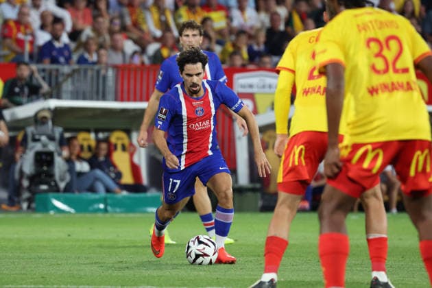 FOOTBALL : RC Lens vs Paris Saint-Germain - TrophÃ e des Champions - 16 08 2026 VITINHA (PSG) lors du match RC Lens vs Paris Saint-Germain, TrophÃ e des Champions, stade Bollaert-Delelis, le 16 aoÃ»t 2026 - photo Laurent Sanson PsnewZ  Copyright: xLaurentxSANSONx xPsnewZx