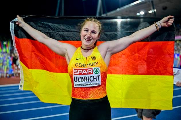 Julia ULBRICHT (Germany, 1. LAV Rostock, JAVELIN THROW Women) GBR, European Athletics Championships, Athletics, 16.08.2026, GBR, European Athletics Championships, Athletics, 16.08.2026, Birmingham *** Julia ULBRICHT Germany, 1 LAV Rostock, Women s JAVELIN THROW GBR, European Athletics Championships, Athletics, August 16, 2026, GBR, European Athletics Championships, Athletics, August 16, 2026, Birmingham Copyright: xEibnerxPressefoto JanxPapenfussx EP_JPS