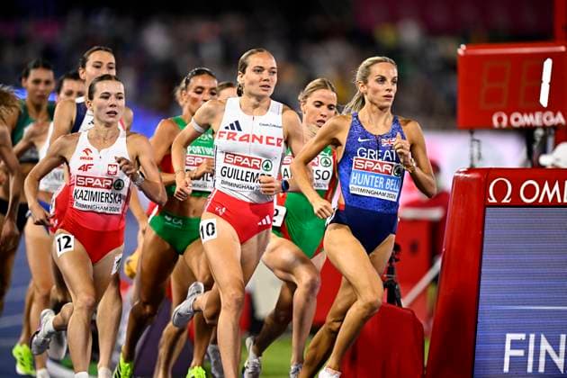 European Athletics Championships Birmingham 2026 - day 7 BIRMINGHAM, ENGLAND - AUGUST 16 : Guillemot Agathe (FRA) in action during the 1500m final on day 7 of the Birmingham 2026 European Athletics Championships on August 16, 2026 in Birmingham, England, 16 08 2026 Birmingham ENGLAND  Copyright: xTomasxSiskx