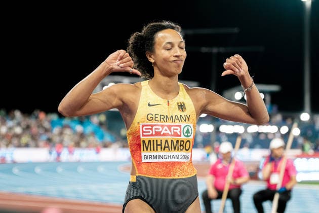 Malaika Mihambo (LG Kurpfalz, Weitsprung Frauen), GBR, Leichtathletik, Athletics, European Athletics Championships 2026, Leichtathletik Europameisterschaft 2026, Birmingham 2026, 09.08.2026, GBR, Leichtathletik, Athletics, European Athletics Championships 2026, Leichtathletik Europameisterschaft 2026, Birmingham 2026, 09.08.2026 Birmingham *** Malaika Mihambo, LG Kurpfalz, Women s Long Jump, GBR, Track and Field, Athletics, 2026 European Athletics Championships, 2026 European Track and Field Championships, Birmingham 2026, August 9, 2026, GBR, Track and Field, Athletics, 2026 European Athletics Championships, 2026 European Track and Field Championships, Birmingham 2026, August 9, 2026, Birmingham Copyright: xStefanxMayerx EP_SMR