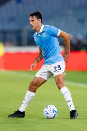 SS Lazio v Mantova 1911 - Coppa Italia Alfonso Pedraza of SS Lazio in action during the serie Coppa Italia match between SS Lazio and Mantova 1911 at Stadio Olimpico on August 16, 2026 in Rome, Italy Rome Olympic Stadium Lazio Italy Copyright: xGiuseppexMaffiax 260816CoppaItalia_Lazio-Mantova_GM_03001