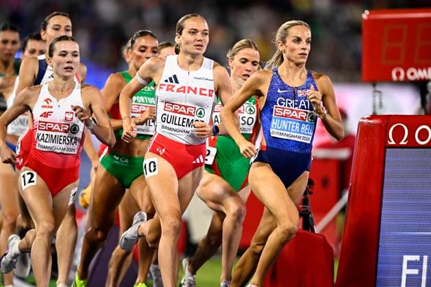 European Athletics Championships Birmingham 2026 - day 7 BIRMINGHAM, ENGLAND - AUGUST 16 : Hunter Bell Georgia (GBR) in action during the 1500m final on day 7 of the Birmingham 2026 European Athletics Championships on August 16, 2026 in Birmingham, England, 16 08 2026 Birmingham ENGLAND  Copyright: xTomasxSiskx