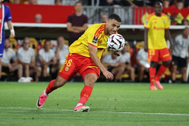 FOOTBALL : RC Lens vs Paris Saint-Germain - TrophÃ e des Champions - 16 08 2026 Yassine TITRAOUI (RC Lens) lors du match RC Lens vs Paris Saint-Germain, TrophÃ e des Champions, stade Bollaert-Delelis, le 16 aoÃ»t 2026 - photo Laurent Sanson PsnewZ  Copyright: xLaurentxSANSONx xPsnewZx