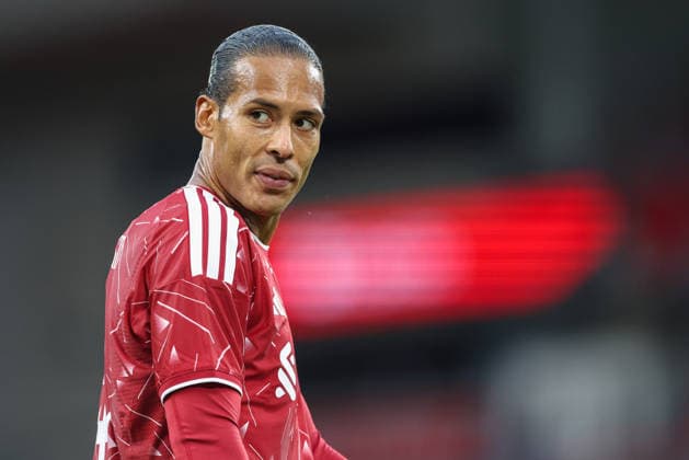 RECORD DATE NOT STATED 16th August 2026; Anfield, Liverpool, Merseyside, England; Friendly Football, Liverpool versus Como 1907; Virgil van Dijk of Liverpool AidanxHunter