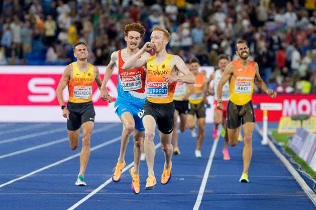 BIRMINGHAM, GREAT BRITAIN - AUGUST 16, 2026 : European champion over 3000m steeplechase: Frederik RUPPERT (GER Germany) during the European Athletics Championships at Alexander Stadium on August 16, 2026 in Birmingham, Great Britain. Great Britain Copyright: xLeahxKohringx