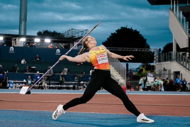 Julia Ulbricht (1. LAV Rostock, Speerwurf Frauen), GBR, Leichtathletik, Athletics, European Athletics Championships 2026, Leichtathletik Europameisterschaft 2026, Birmingham 2026, 09.08.2026, GBR, Leichtathletik, Athletics, European Athletics Championships 2026, Leichtathletik Europameisterschaft 2026, Birmingham 2026, 09.08.2026 Birmingham *** Julia Ulbricht 1 LAV Rostock, Women s Javelin Throw, GBR, Track and Field, Athletics, 2026 European Athletics Championships, 2026 European Track and Field Championships, Birmingham 2026, August 9, 2026, GBR, Track and Field, Athletics, 2026 European Athletics Championships, 2026 European Track and Field Championships, Birmingham 2026, August 9, 2026, Birmingham Copyright: xStefanxMayerx EP_SMR
