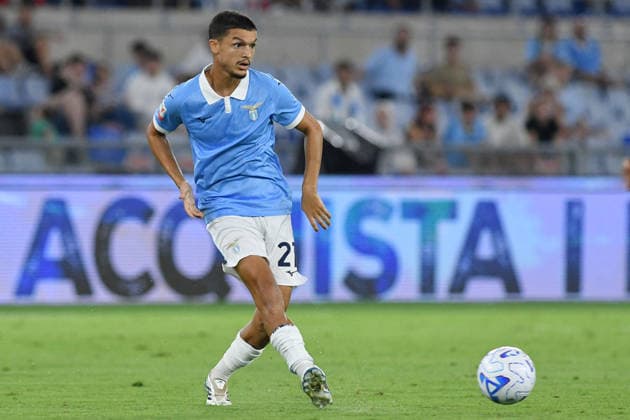 SOCCER - Coppa Italia - SS Lazio vs. Mantova 1911 Photo by IPA ABACAPRESS.COM87557794 - Reda Belahyane of SS Lazio during the Round of 32 match of the Coppa Italia between Lazio and Mantova at the Stadio Olimpico. Rome (Italy), August 16, 2026 Mattia Vian Rome Italy  Copyright: xIPAxSport ABACAx