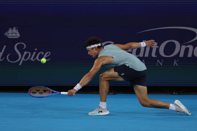 August 16, 2026, Mason, Oh, USA: Cincinnati Open Tennis 2026 - Ben Shelton hits a ball against Jaime Faria. 2026 08 16. ZUMAPress Mason USA - ZUMAn24_ 20260816_zaf_n24_411 Copyright: xWallyxNellx