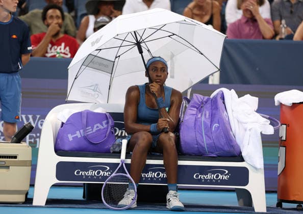 August 16, 2026, Mason, Ohio, USA: COCO GAUFF of USA during the match against L. Samsonova in the second round of tennis tournament WTA, Tennis Damen 1000 Cincinnati Open in Mason, USA. Gauff won 2:6, 6:4, 6:1. Tennis: Cincinnati Open - Coco Gauff 2:6, 6:4, 6:1  - ZUMAc278 20260816_zsp_c278_070 Copyright: xMarcinxCholewinskix