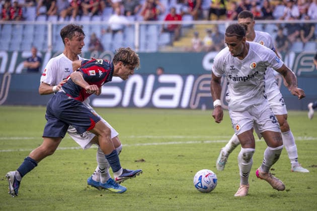 SOCCER - Coppa Italia - Genoa CFC vs. Ascoli Calcio Photo by IPA ABACAPRESS.COM87559527 - TOMMASO BALDANZI during the Genoa CFC vs. Ascoli Calcio Italian Coppa Italia soccer match in Genoa, Italy, on August 16, 2026 Genoa Italy  Copyright: xIPAxSport ABACAx