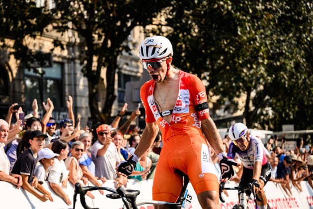 87th Volta A Portugal - 10th Stage Rui Oliveira of UAE Team Emirates - XRG wins the 136.9km stage of the 87th Volta a Portugal - Stage 10 Maia - Porto, finishing in the Aliados, at Porto, Porto. porto Porto Portugal  Copyright: xPedroxBrandaox originalFilename:brandao-voltaapo260816_npMBi.jpg