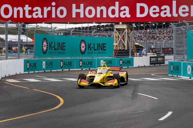 2026 Ontario Honda Dealers Indy At Markham - Race Alex Palou ( 10), of Chip Ganassi Racing Honda, during the 2026 Ontario Honda Dealers Indy at Markham on the Streets of Markham in Markham, Ontario, on August 16, 2026. Markham Canada  Copyright: xMathewxKox originalFilename:ko-notitle260816_npjTl.jpg