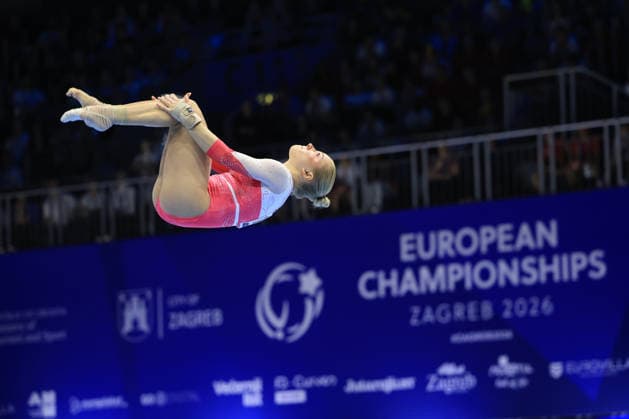 Zagreb, 16.08.2026. - 36TH EUROPEAN WOMEN™S ARTISTIC GYMNASTICS CHAMPIONSHIPS Women s Artistic Gymnastics, Team Final, QUAAS Lea Marie (GER) Women s Artistic Gymnastics, Team Final, SENIORS  260816_4281.JPG