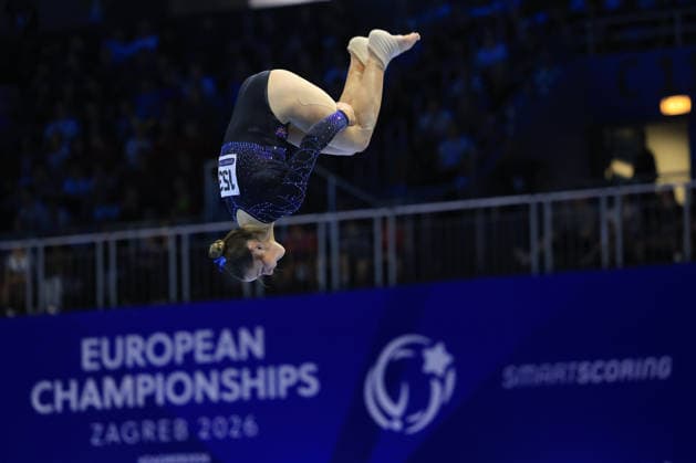 Zagreb, 16.08.2026. - 36TH EUROPEAN WOMEN™S ARTISTIC GYMNASTICS CHAMPIONSHIPS Women s Artistic Gymnastics, Team Final, MARTIN Abigail (GBR) Women s Artistic Gymnastics, Team Final, SENIORS  260816_5416.JPG