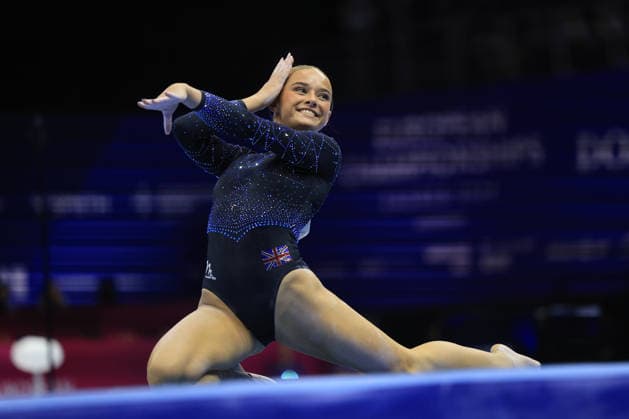 Zagreb, 16.08.2026. - 36TH EUROPEAN WOMEN™S ARTISTIC GYMNASTICS CHAMPIONSHIPS Women s Artistic Gymnastics, Team Final, EVANS Ruby (GBR) Women s Artistic Gymnastics, Team Final, SENIORS  260816_6532.JPG