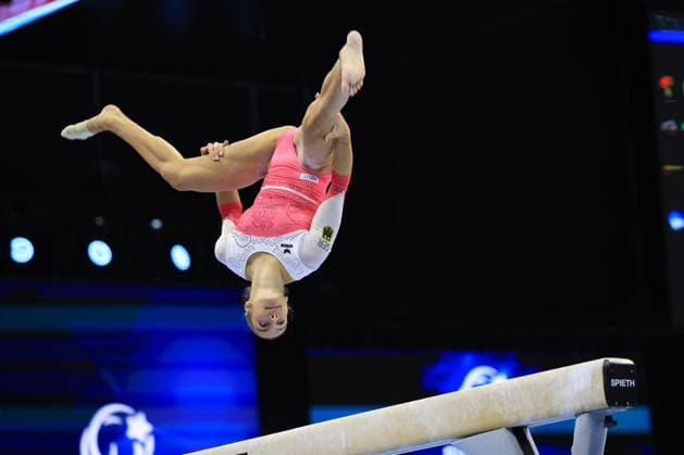 Zagreb, 16.08.2026. - 36TH EUROPEAN WOMEN™S ARTISTIC GYMNASTICS CHAMPIONSHIPS Women s Artistic Gymnastics, Team Final, KEVRIC Helen (GER) Women s Artistic Gymnastics, Team Final, SENIORS  260816_2425.JPG