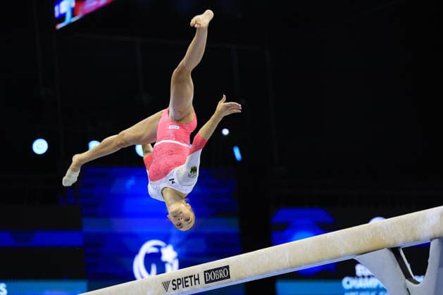 Zagreb, 16.08.2026. - 36TH EUROPEAN WOMEN™S ARTISTIC GYMNASTICS CHAMPIONSHIPS Women s Artistic Gymnastics, Team Final, KEVRIC Helen (GER) Women s Artistic Gymnastics, Team Final, SENIORS  260816_2591.JPG