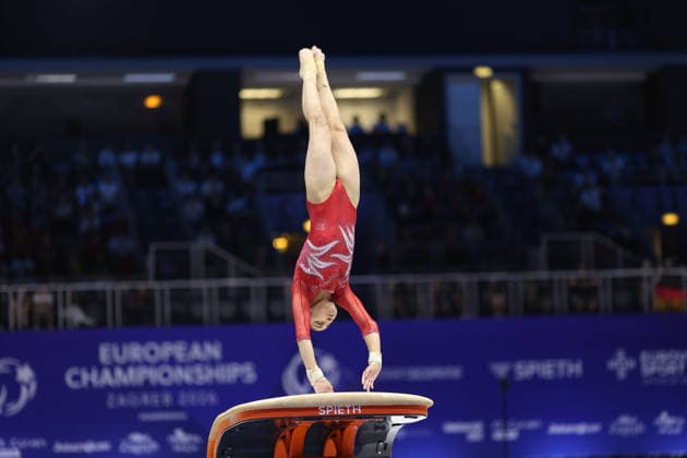 Zagreb, 16.08.2026. - 36TH EUROPEAN WOMEN™S ARTISTIC GYMNASTICS CHAMPIONSHIPS Women s Artistic Gymnastics, Team Final, PETISCO Alba (ESP) Women s Artistic Gymnastics, Team Final, SENIORS  20AG9883.JPG