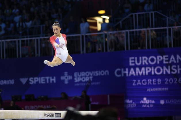 Zagreb, 16.08.2026. - 36TH EUROPEAN WOMEN™S ARTISTIC GYMNASTICS CHAMPIONSHIPS Women s Artistic Gymnastics, Team Final, PETISCO Alba (ESP) Women s Artistic Gymnastics, Team Final, SENIORS  20AG9940.JPG