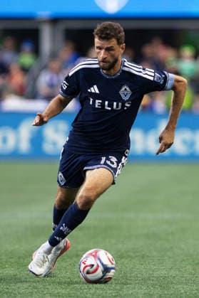 Thomas Müller seen during MLS, Fussball Herren, USA game between teams of Seattle Sounders and Vancouver Whitecaps (Gael Amador Ball Raw Images) Seattle Lumen Field USA Copyright: xGaelxAmadorx Sounders_vs_Whitecaps0082