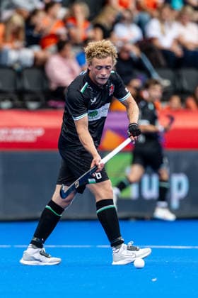 Pakistan v Wales - FIH Hockey World Cup AMSTELVEEN, NETHERLANDS - AUGUST 17: Jacob Draper of Wales during the FIH Hockey World Cup match between Pakistan and Wales at Wagener Stadion on August 17, 2026 in Amstelveen, Netherlands. Amstelveen Wagener Stadion Netherlands Content not available for redistribution in The Netherlands directly or indirectly through any third parties. Copyright: xMarcelxvanxPlateringenx