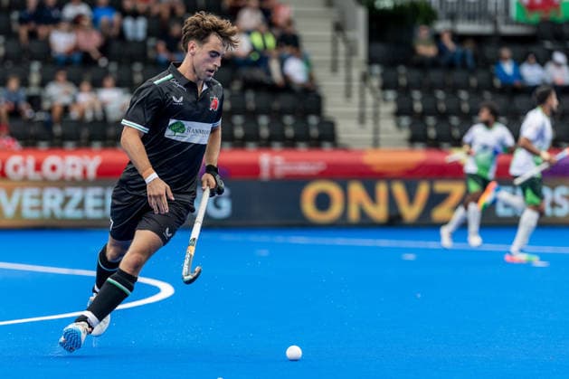 Pakistan v Wales - FIH Hockey World Cup AMSTELVEEN, NETHERLANDS - AUGUST 17: Fred Newbold of Wales during the FIH Hockey World Cup match between Pakistan and Wales at Wagener Stadion on August 17, 2026 in Amstelveen, Netherlands. Amstelveen Wagener Stadion Netherlands Content not available for redistribution in The Netherlands directly or indirectly through any third parties. Copyright: xMarcelxvanxPlateringenx