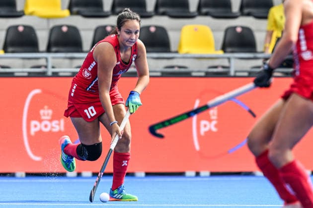 Hockey World Cup Belgium & The Netherlands 2026 - Women - USA vs Scotland Reese D Ariano (10) of United States pictured during a hockey game between USA and Scotland , the second (out of three) matches during the group stage of the women 2026 Hockey World Cup , on Monday 17 August 2026 in Wavre , Belgium . PHOTO SPORTPIX Stijn Audooren Wavre Belfius Hockey Arena Waals-Brabant Belgium  Copyright: xSportpix.bex xStijnxAudoorenxStijnxAudoorenx