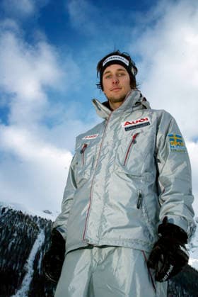 Alpint, herr, VM, Förhands: Markus Larsson ser fram mot söndagens VM-slalom. St Moritz Schweiz *** Alpine Skiing, Mens, World Championships, Preview: Markus Larsson Looks Forward to Sundays World Championship Slalom in St. Moritz, Switzerland  Copyright: xBjörnxLindgrenx