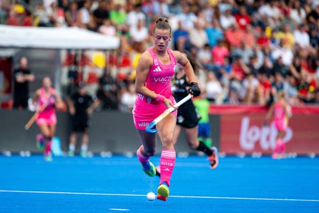 17.08.2026, BEL, Hockey, Frauen, FIH Weltmeisterschaft, Länderspiel, Deutschland vs Argentinien Emilia Landshut ( Deutschland, 55 ) am Ball, Wavre Belfius Arena Belgirn *** August 17, 2026, BEL, Field Hockey, Women s, FIH World Championship, International Match, Germany vs. Argentina, Emilia Landshut, Germany, 55 am Ball, Wavre Belfius Arena, Belgirn Copyright: xNordphoto Memmlerx