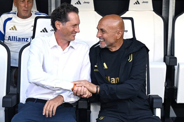 Db Torino 17 08 2026 - amichevole Juventus-Juventus Next Gen foto Daniele Buffa Image nella foto: Luciano Spalletti-John Elkann 