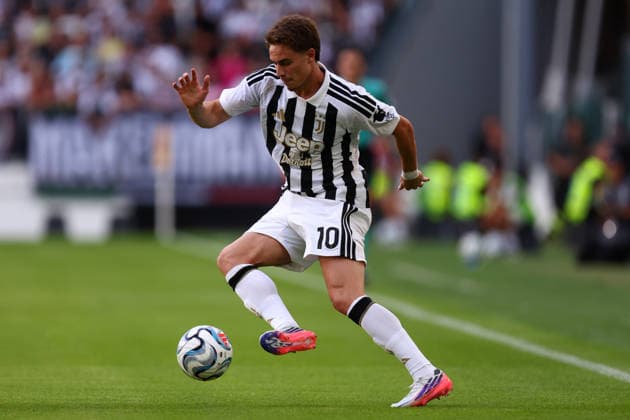 Juventus Fc - Juventus Next Gen Kenan Yildiz of Juventus Fc in action during the friendly match beetween Juventus Fc and Juventus Next Gen at Allianz Stadium on August 17, 2026 in Turin, Italy . Torino Allianz Stadium Italy Copyright: xMarcoxCanonierox