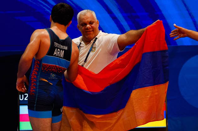 U20 World Championships 77kg GR - Samvel Terteryan (ARM) *** U20 World Championships, 77 kg Greco-Roman: Samvel Terteryan (ARM) Copyright: xKostadinxAndonovx
