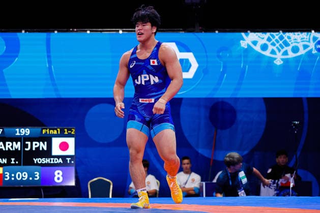 U20 World Championships 87kg GR - Taizo Yoshida (JPN) *** U20 World Championships, 87 kg Greco-Roman: Taizo Yoshida (JPN) Copyright: xKostadinxAndonovx