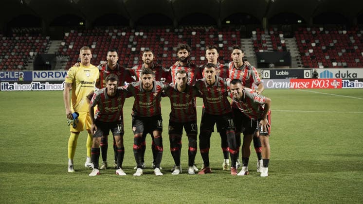 Formazione Cremonese, calcio Cremonese Sampdoria , Bolzano 17 Agosto 2026. Lapresse Paolo Savio  Copyright: xPaoloxSaviox xLaPressex