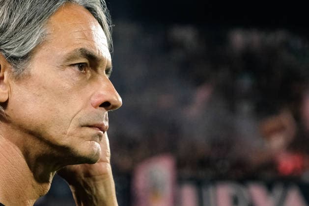 IPA87582147 - Palermo, Italy, August 17, 2026. Renzo Barbera Stadium, Palermo vs. Lecce, a match in the thirty-second final of the 2026–2027 Italian Cup. Pictured: Filippo Inzaghi (coach of Palermo FC)  Copyright: xFedericoxSerra IPAxSportx xx 87582147