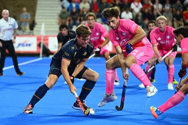 Germany v Belgium - FIH Hockey World Cup 2026 WAVRE, BELGIUM - AUGUST 17 : Boon Tom of Belgium during the FIH Hockey World Cup 2026 M12 first phase group pool B match between Germany and Belgium on August 17, 2026 in Wavre, Belgium, 17 08 2026 Wavre Belgium  Copyright: xVincentxKalutx