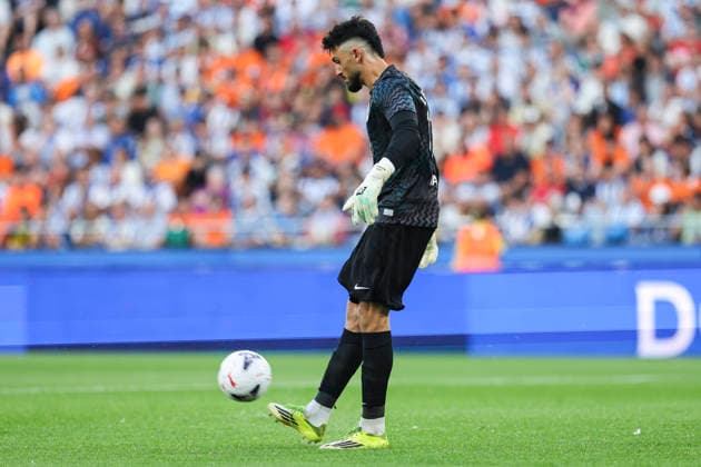 August 17, 2026, A Coruna, A Coruna, SPAIN: Leo Roman of RC Deportivo A Coruna in action during the Spanish league, LaLiga EA Sports, football match played between RC Deportivo and Elche CF at Riazor stadium on August 17, 2026, in A Coruna, Spain. A Coruna SPAIN - ZUMAa181 20260817_zaa_a181_076 Copyright: xIrinaxR.xHipolitox