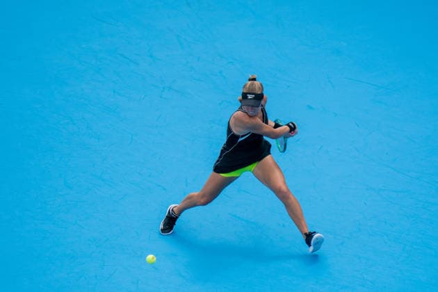 Cincinnati Open Third Round: Elena Rybakina Vs Magdalena Frech Magdalena Frech plays her third-round match against Elena Rybakina at the Cincinnati Open in Mason, Ohio, on August 17, 2026. Mason Ohio United States  Copyright: xJasonxWhitmanx originalFilename:whitman-cincinna260817_npBtG.jpg